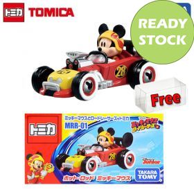 Takara Tomy Tomica MRR-09 Road Racers Hot Rod Mickey Mouse Diecast Mini Car Takara Tomy Tomica MRR-09 Road Racers Hot Rod Mickey Mouse Diecast Mini Car