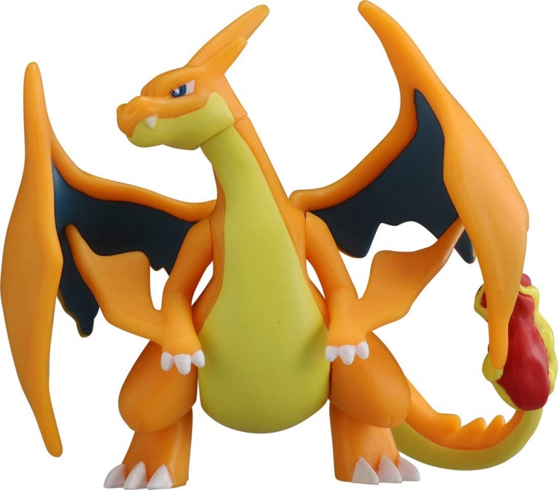 Pokemon Plamo Collection Mega Charizard X VS Mega Charizard Y