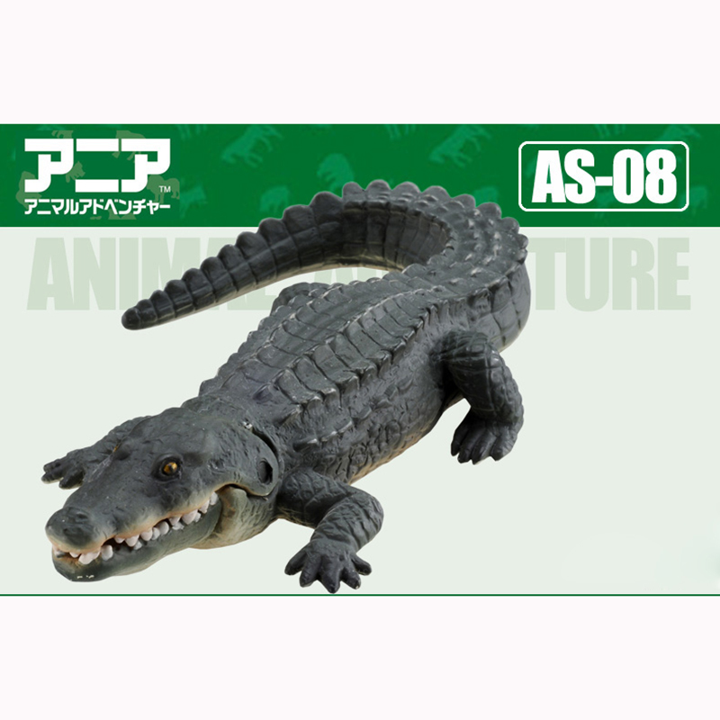 Takara Tomy Ania AS-08 Nile crocodile (Animal Figure)